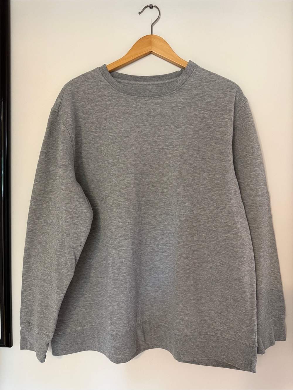 Athletic Works Gray Crewneck Sweater - Men's